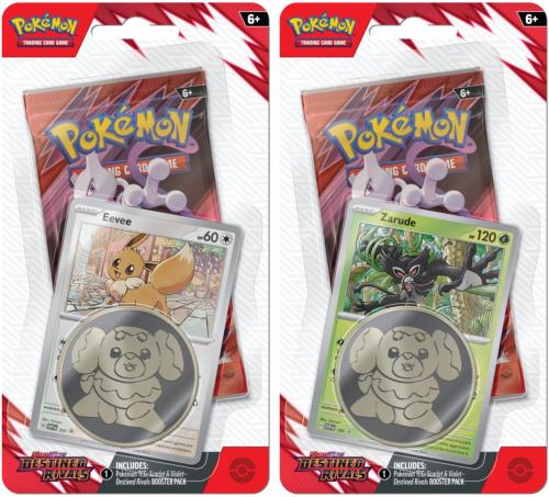 Pokémon TCG: Scarlet & Violet - Destined Rivals - Checklane Blister Bundle (12)